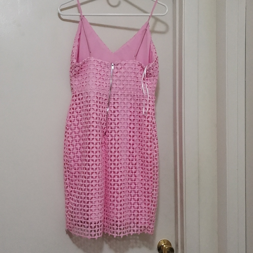 LULUS PINK MINI DRESS - Picture 3 of 6